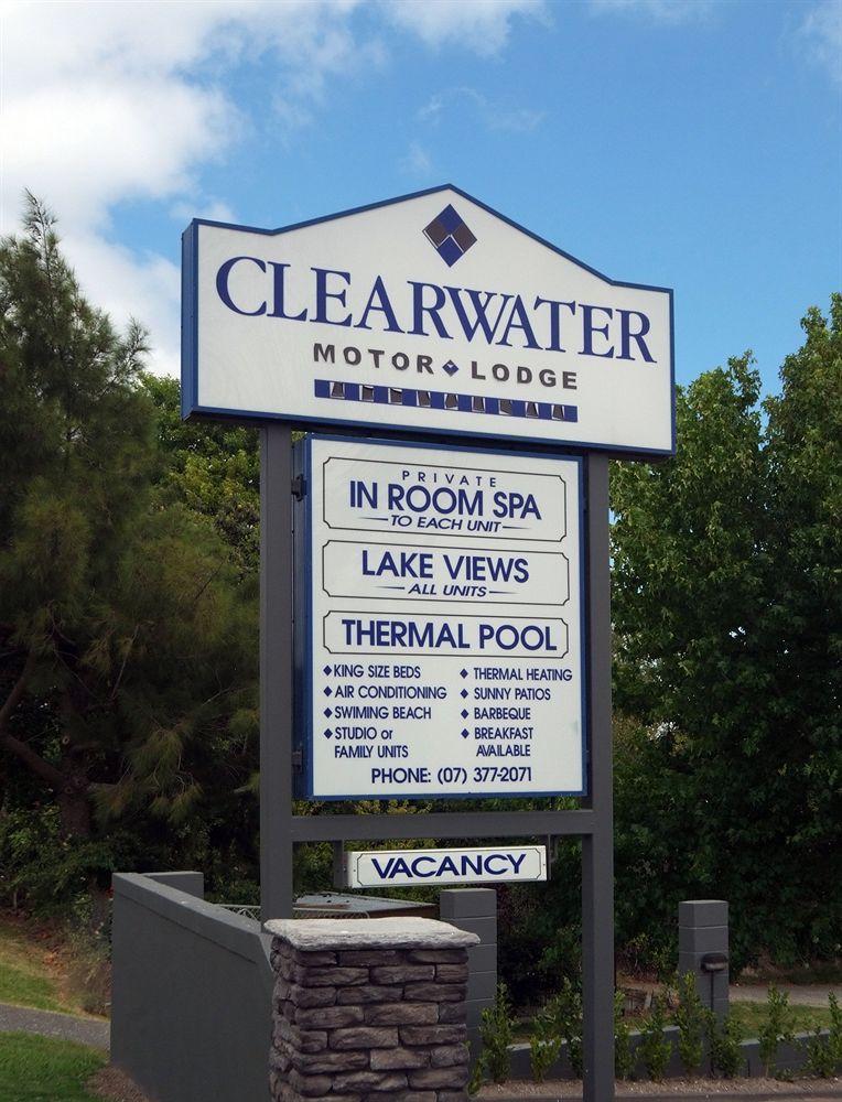 Clearwater Motor Lodge Lago Lago Taupo Exterior foto